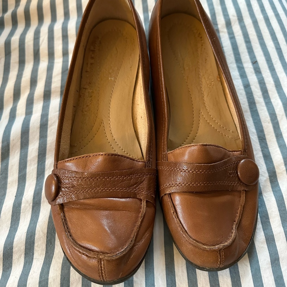 Naturalizer loafers. Rarely worn, stored for last few years. Minor wear shown